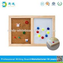 combination dry erase whiteboard and cork board with SGS